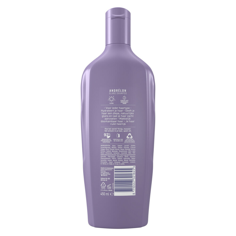 Andrelon Shampoo Glans450 ml