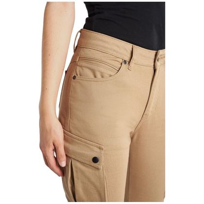 Jean Pando Moto MILA - Straight - Beige