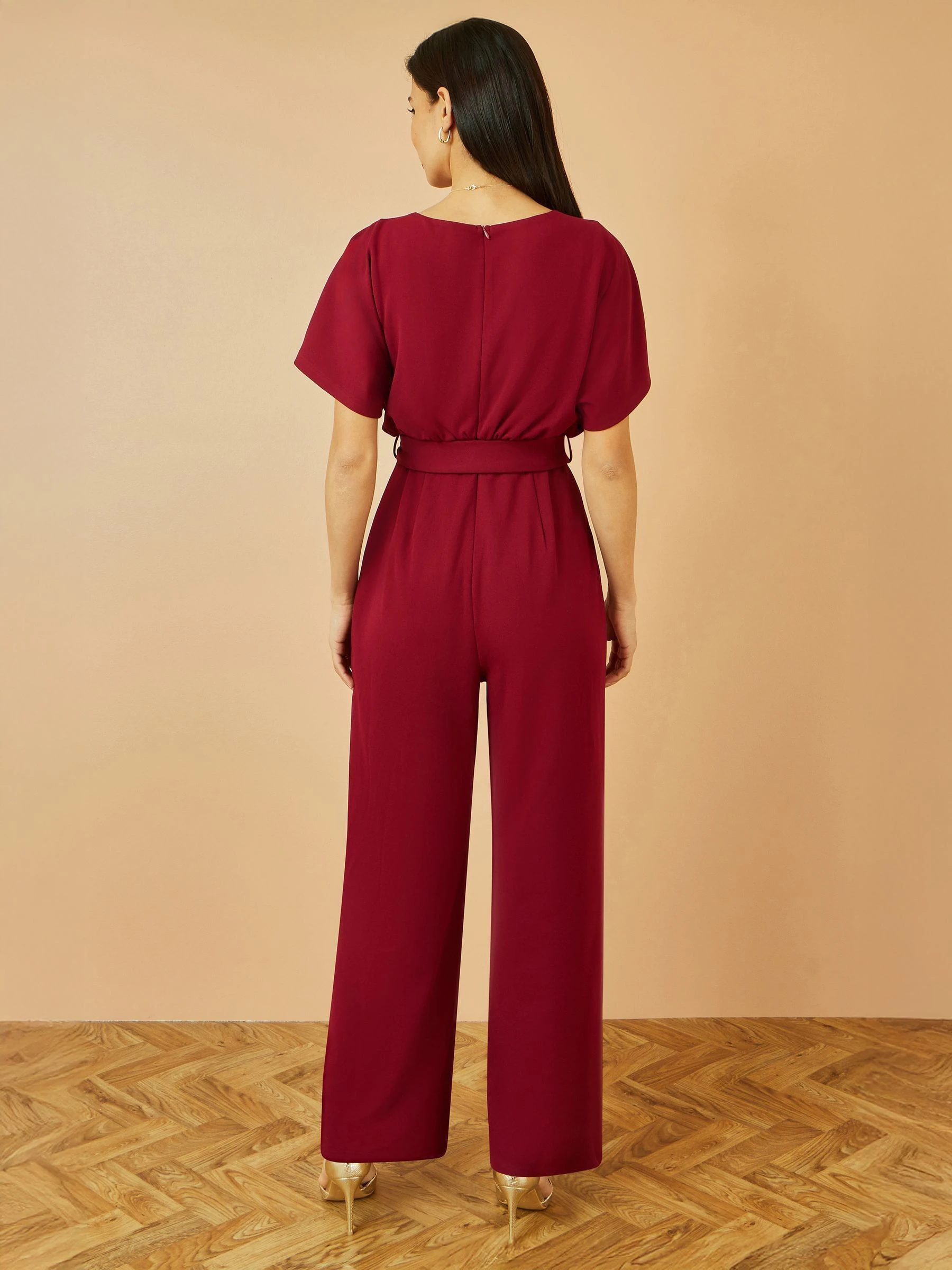 Yumi Batwing Stretch Jumpsuit