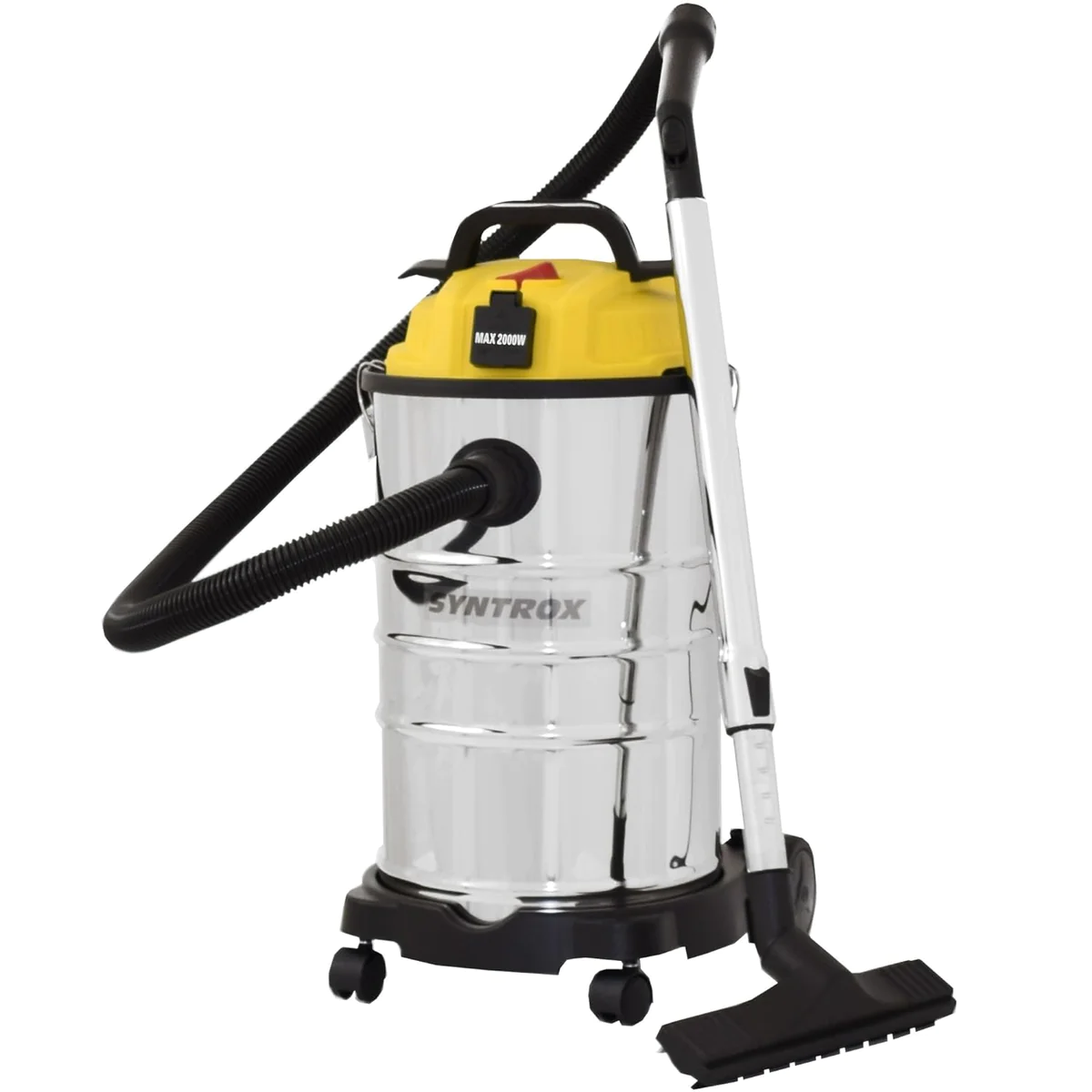 Aspirateur industriel inox 1200W de 30 litres Syntrox