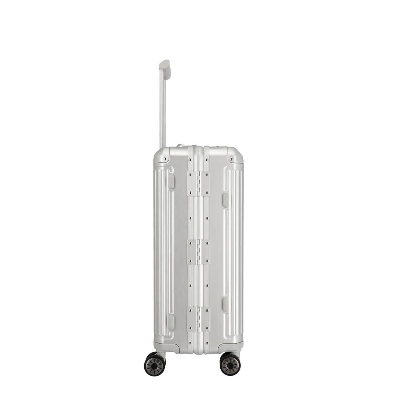 Valise rigide Next Aluminium 67 cm Argent