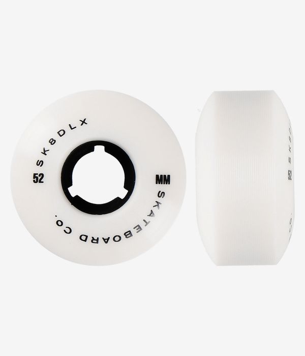 skatedeluxe Fidelity Series Rollen (white/black) 52mm 100A 4er Pack