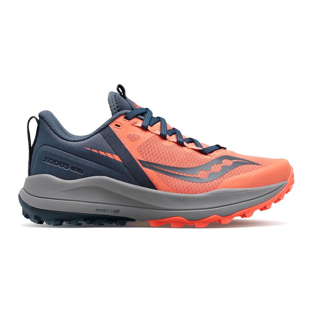 Saucony XODUS ULTRA - Chaussures trail Femme sunstone/night