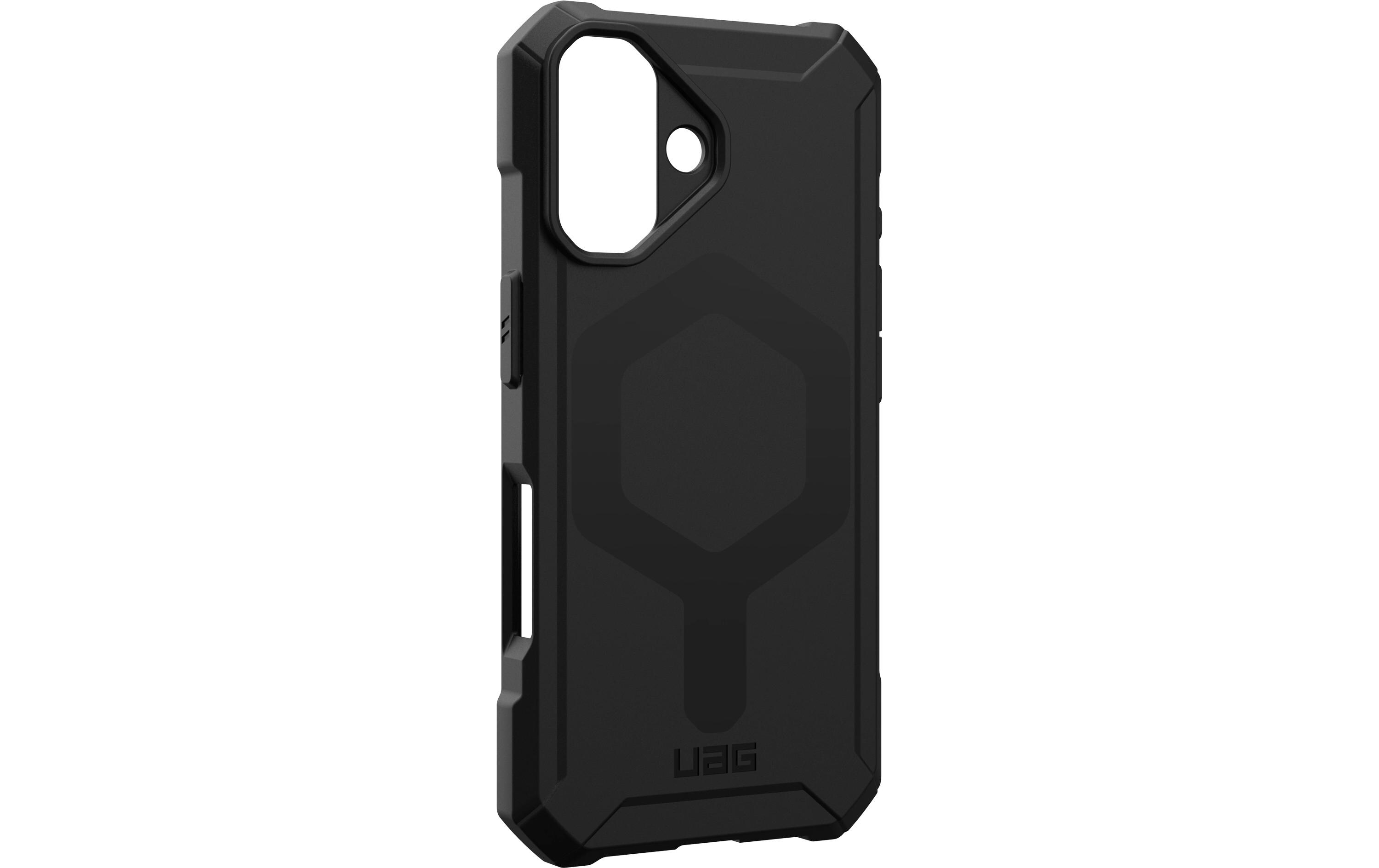 Back Cover Essential Armor iPhone 16 BlackSchutzhülle für das Apple iPhone 16