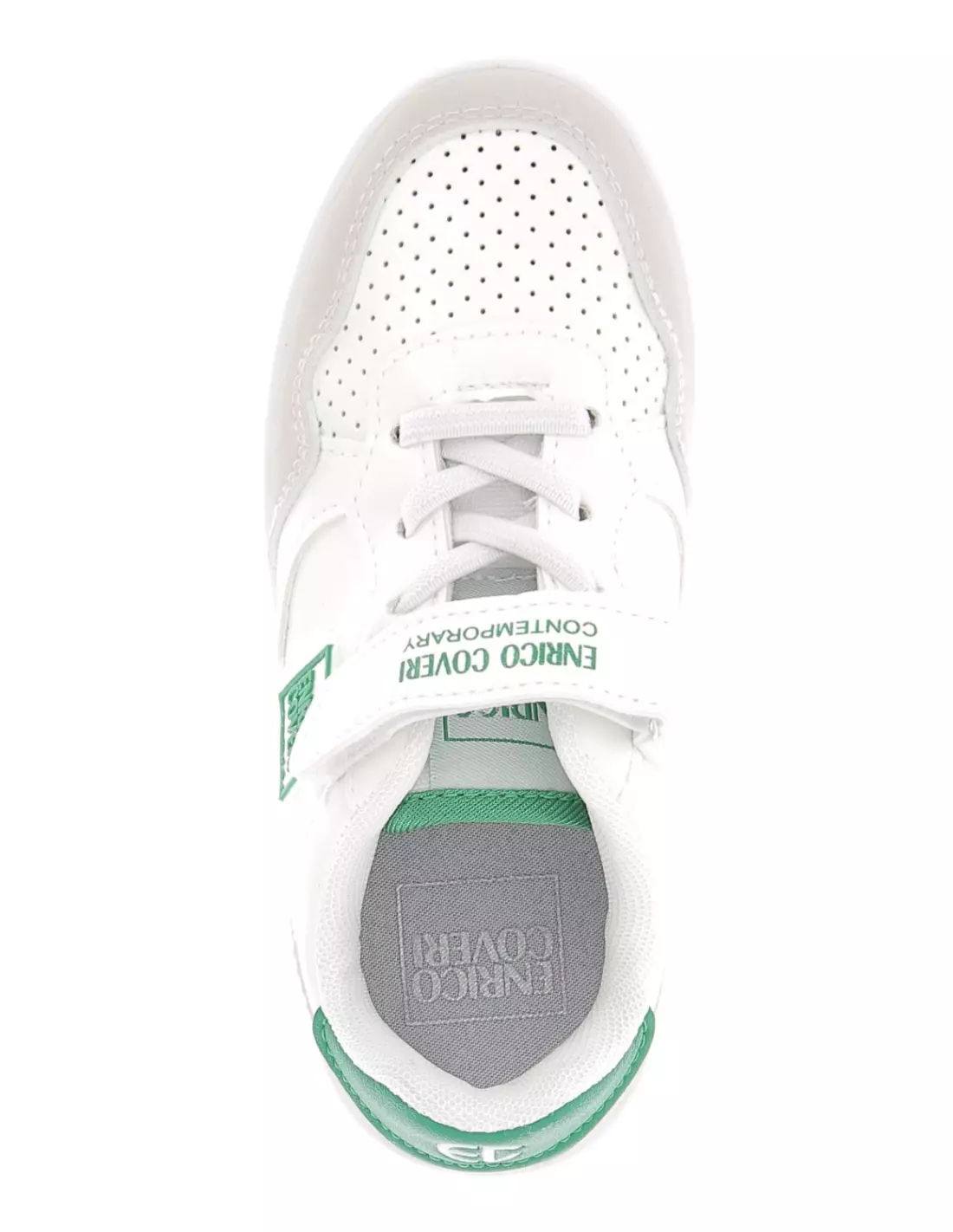 ENRICO COVERI ECK314280 - Baskets 21.OFFWHITE-GREEN