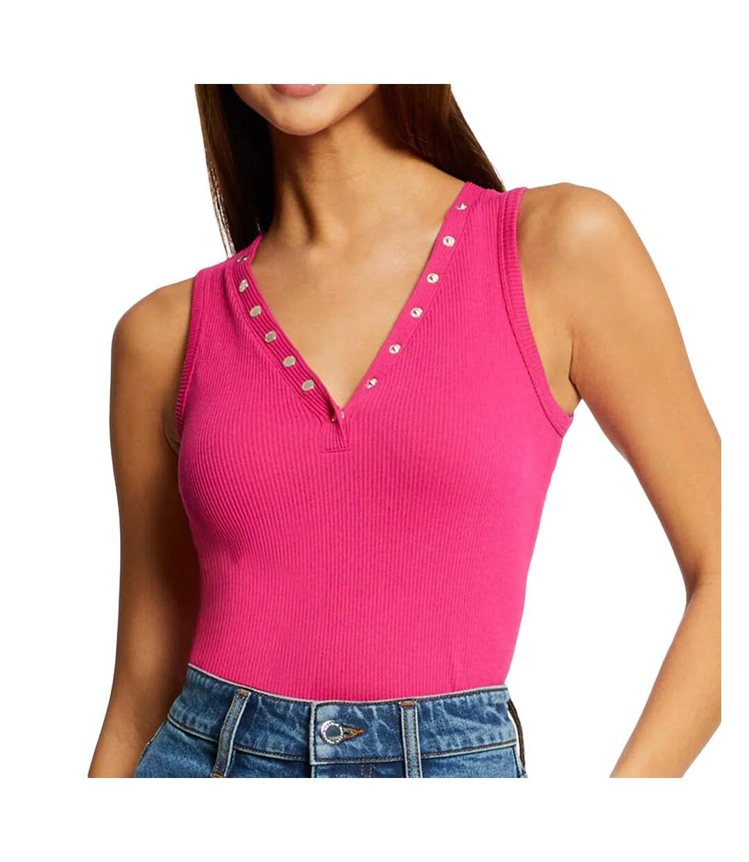 Débardeur Rose Femme Morgan Daven