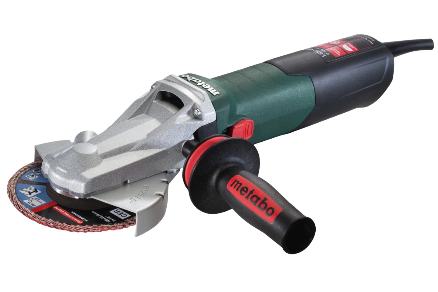 Metabo WEF 15-125 QUICK Platkop haakse slijper - 1550W - 125 mm - Softstart