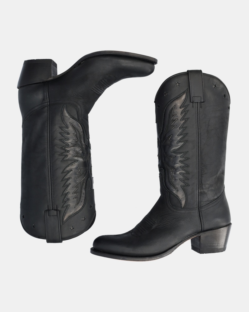 Sendra Debora 18821 Cowboylaarzen  - zwart