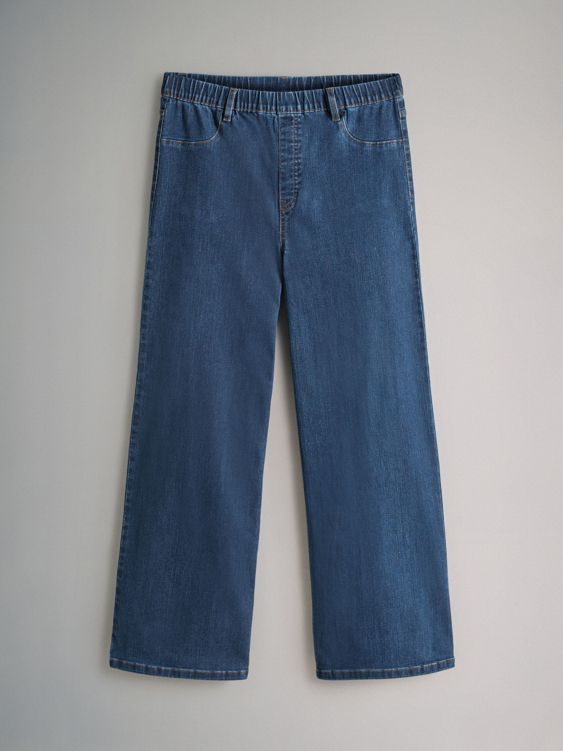 The Set 2 Pack Wide Leg Denim Jeggings
