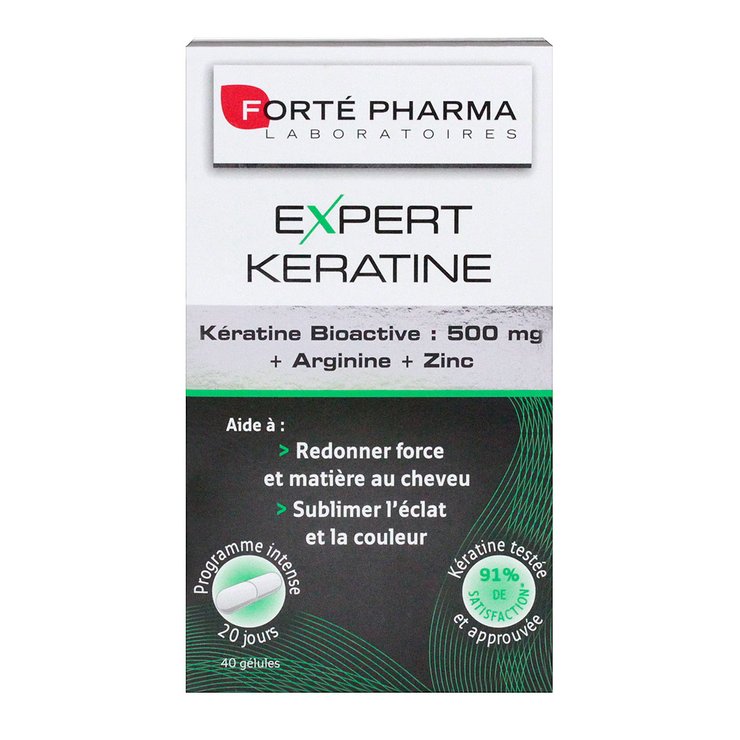 Expert kératine 40 gélules