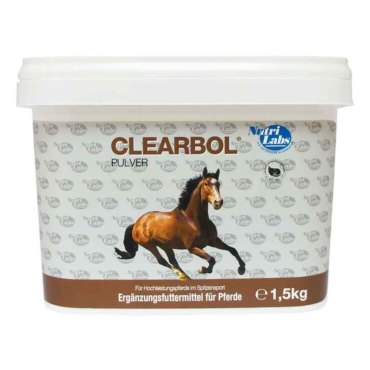 Clearbol Pulver für Pferde, 1.5 kg