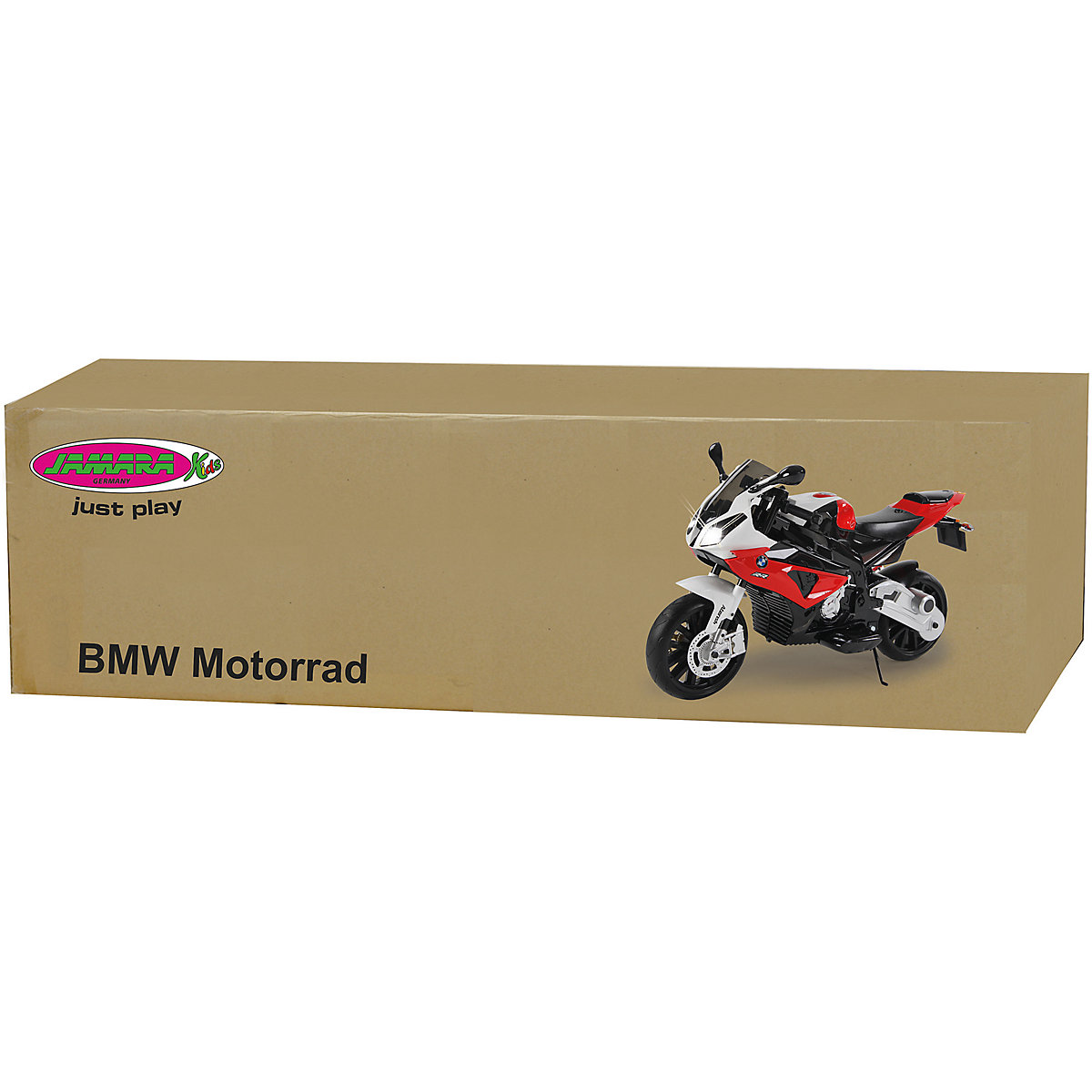 Motocicleta infantil BMW S1000RR vermelha 12V