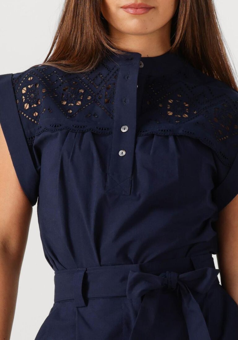 donkerblauwe suncoo blouses ludy
