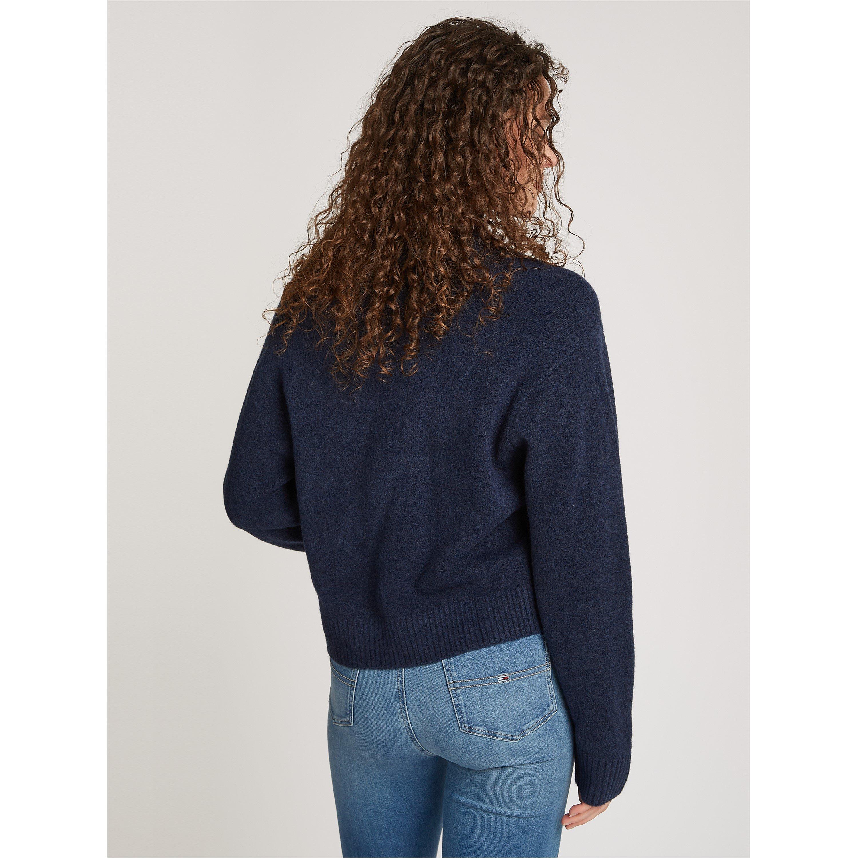 Tommy Jeans Melange Flag Pull Over Sweater