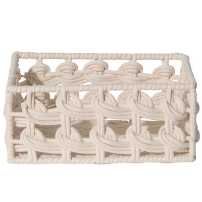 Paniers tressés en corde - Set de 2