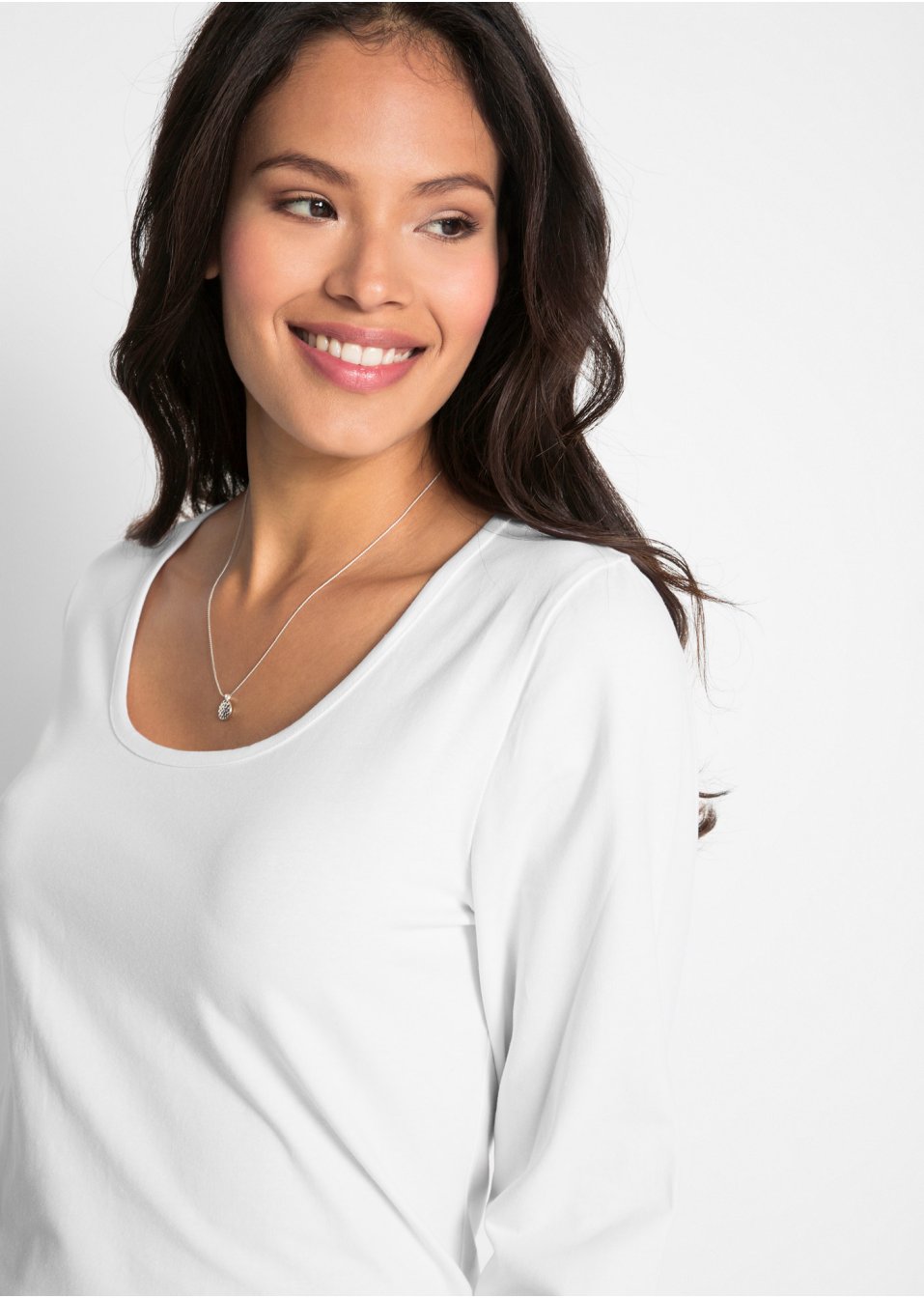 T-shirt extensible manches longues
