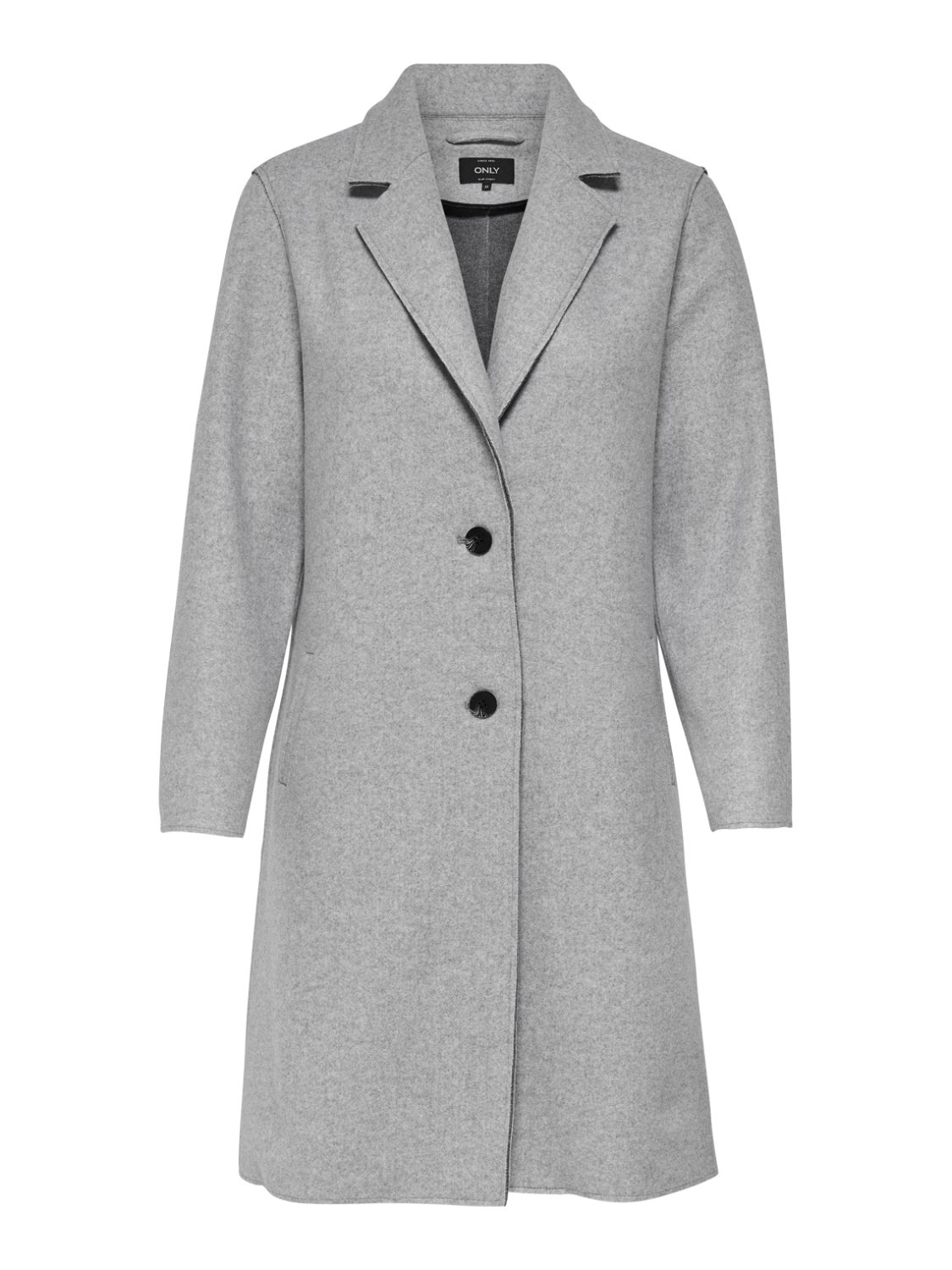 ONLCARRIE Mantel Light Grey Melange