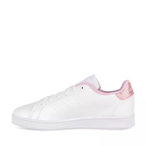 Baskets BLANCHES ADIDAS Advantage K