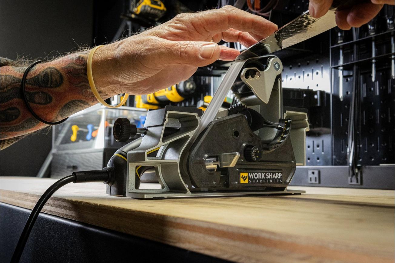 Work Sharp Ken Onion Edition Elite Knife & Tool Sharpener Mk.2 WSKTS-KO2-ELT, elektrische messenslijper