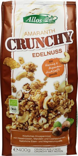 Allos Crunchy Amarant Triple Nuts 400g
