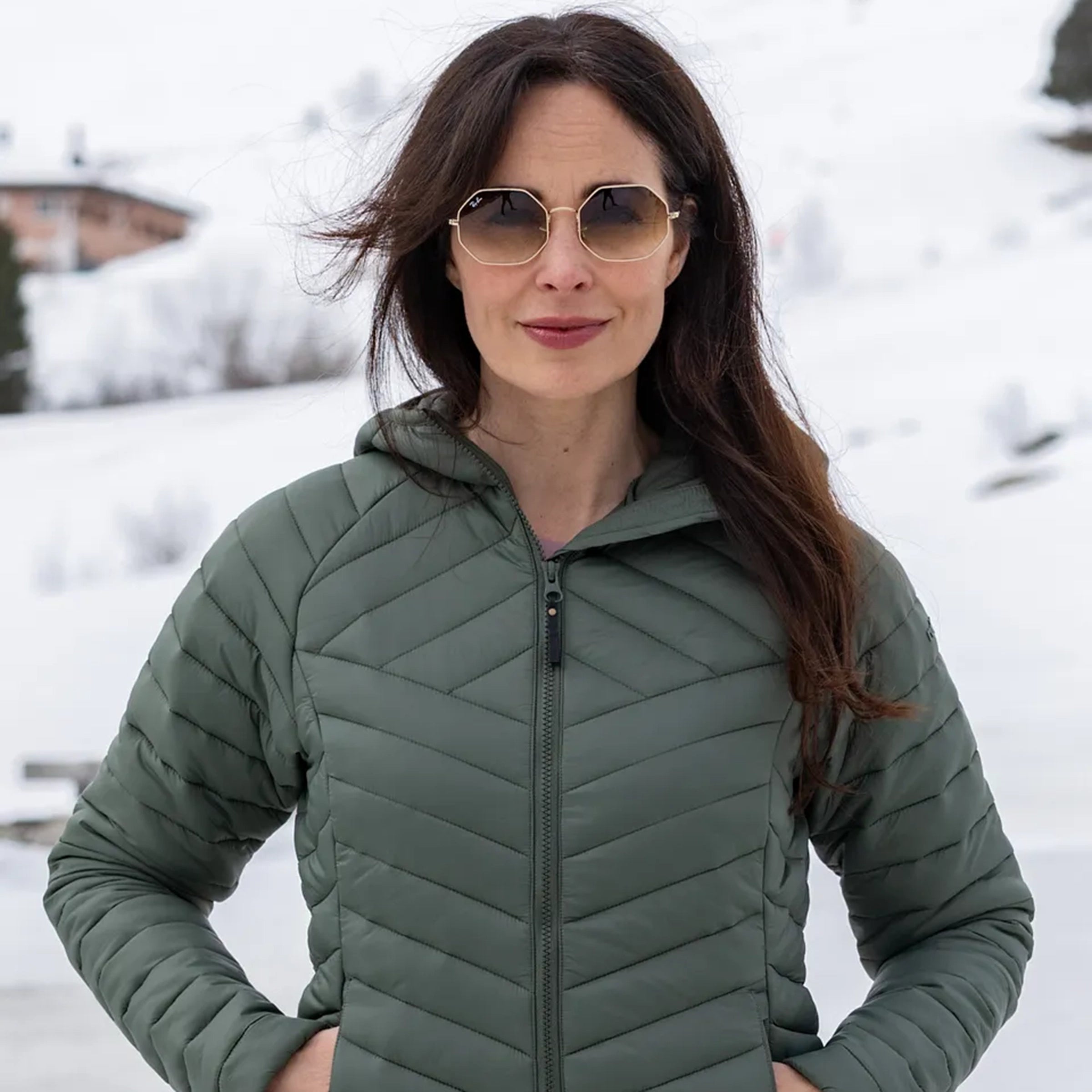 Frauen Jacke  Thermo Pac Puffer thyme