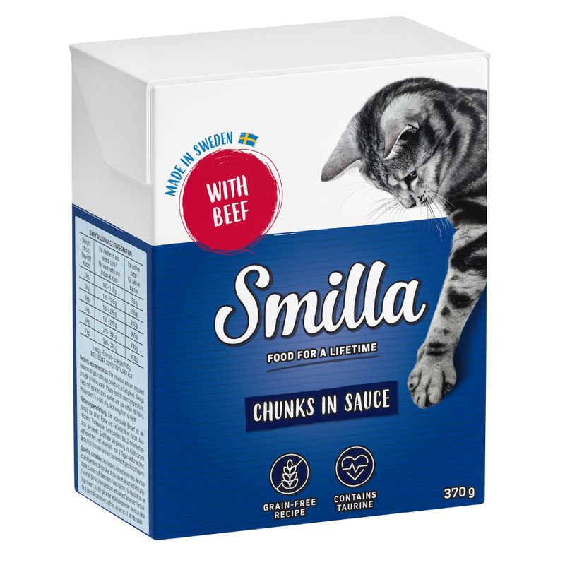 Lot Smilla Bouchées en sauce ou en gelée 24 x 370 / 380 g