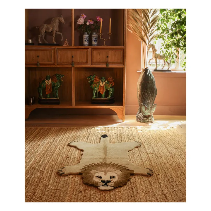 Doing Goods Tapis Lion | Camel