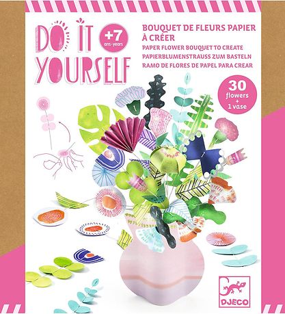 Djeco Kreas?t - DIY - Papirblomster