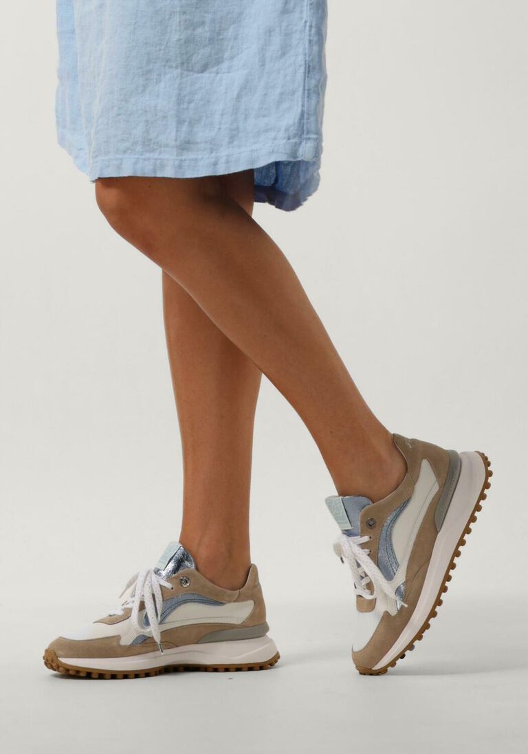 FLORIS VAN BOMMEL taupe floris van bommel lage sneakers sfw-10079