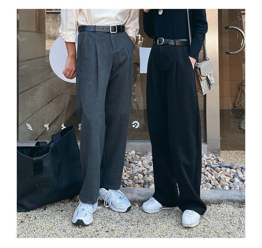 Bay Go Mall - Hoge taille effen losse broek