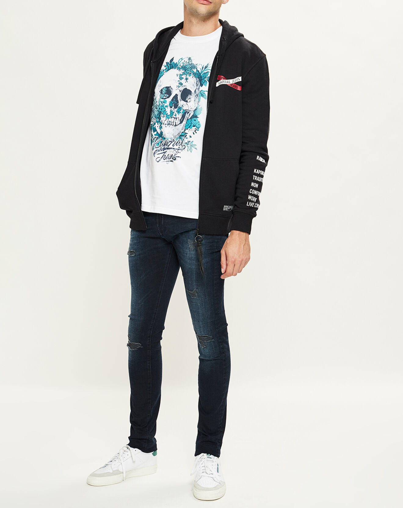 Kaporal 5 Jean Skinny Dadas Destroy bleu