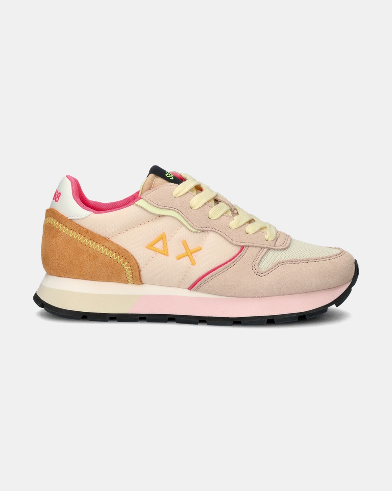 Sun 68 Ally Color explosion Lage sneakers  - roze