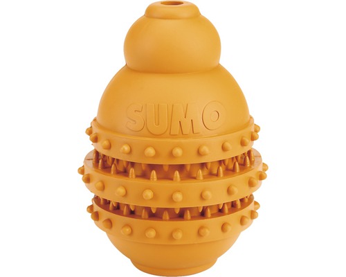 Hondenspeelgoed Karlie Sumo Play Dental 9x9x12 cm oranje