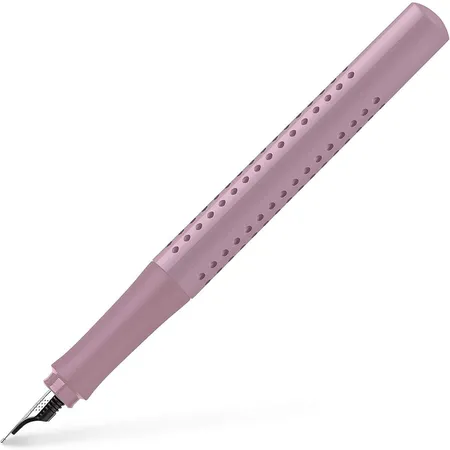 Faber-Castell - Füller Grip 2010, Stärke F, Farbe rose shadows