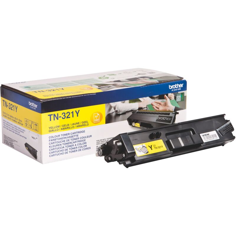 Toner brother TN321 couleurs séparées pour imprimante laser