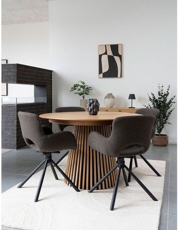 House Nordic - Eettafel Osaka - Naturel - Uitschuifbaar - 120-200cm