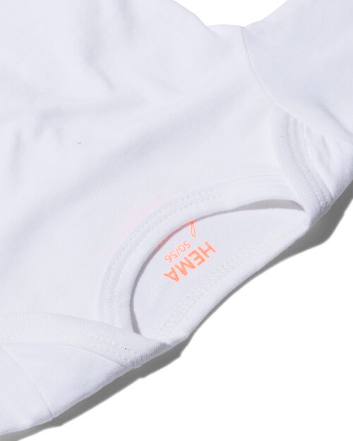body – coton biologique stretch - 2 pièces blanc