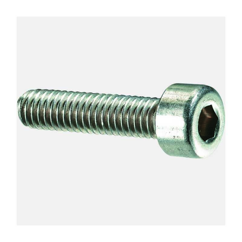 Unbrakoskrue M6 x 20 mm, A2, 25 stk.