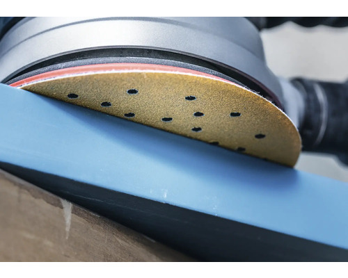 Schuurblad voor Bosch excenterschuurmachine, Ø125 mm, korrel 60/120/240, geperforeerd, 6 stuks