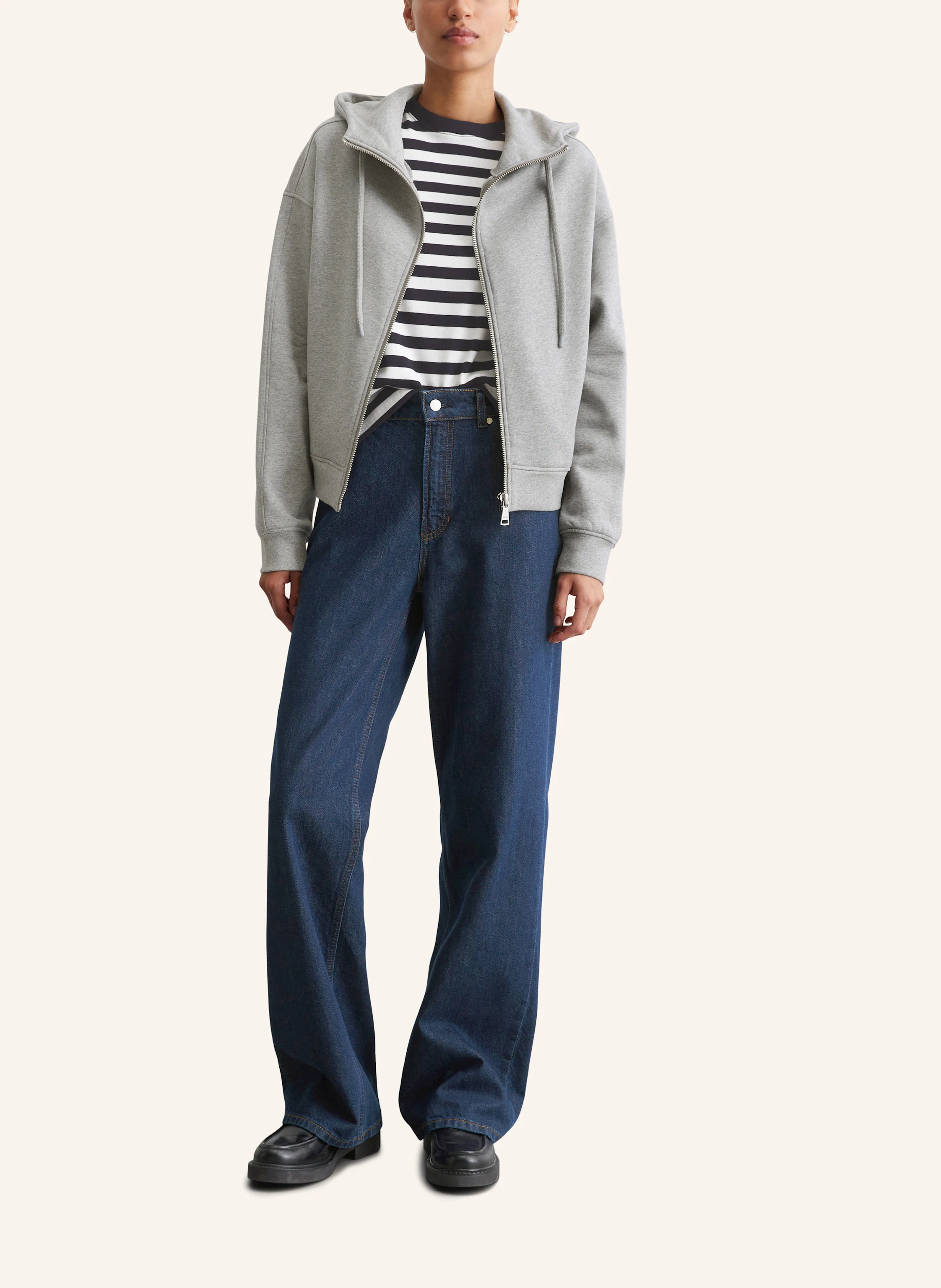 Marc O'Polo DENIM Kapuzen-Sweatjacke