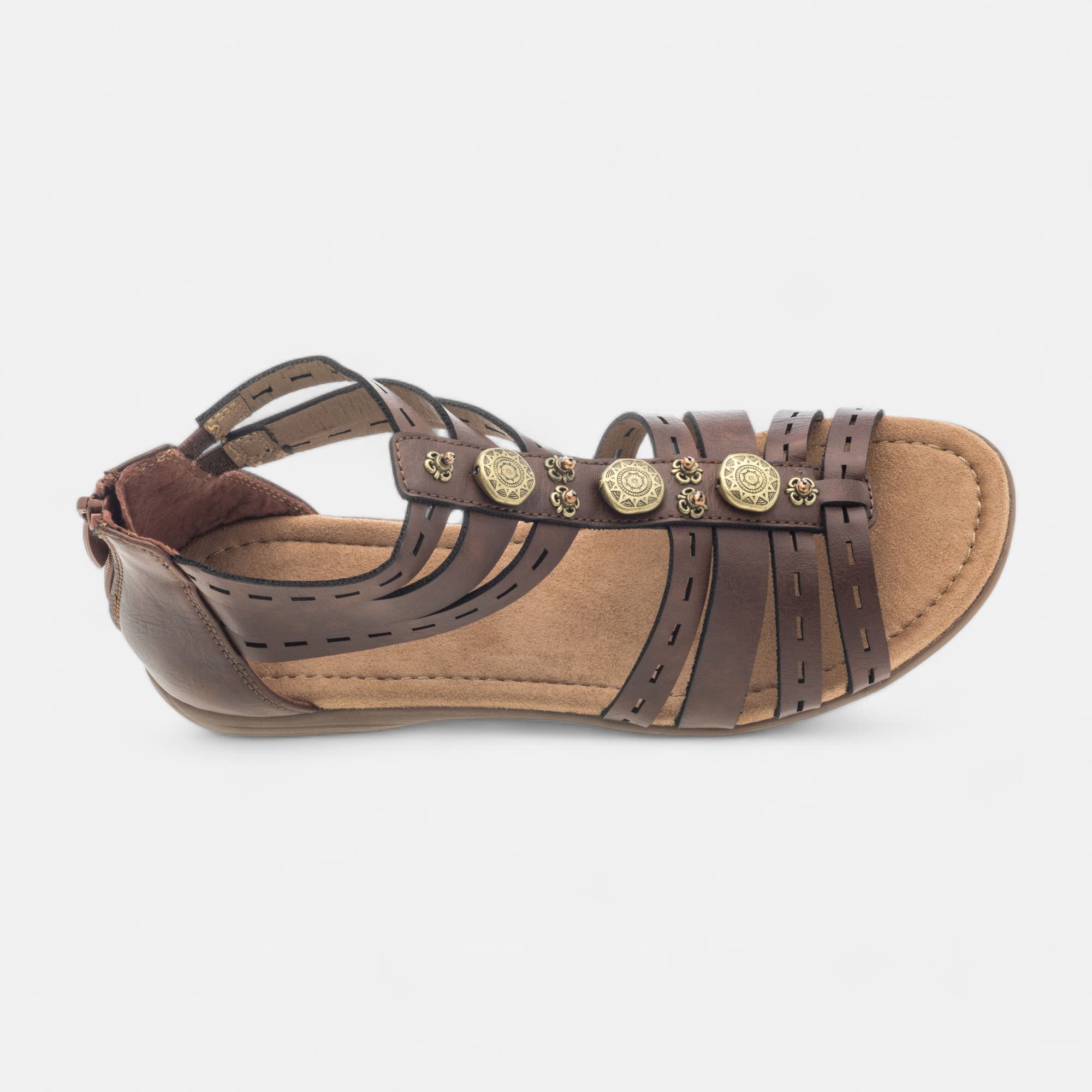 Sandales Femme cognac