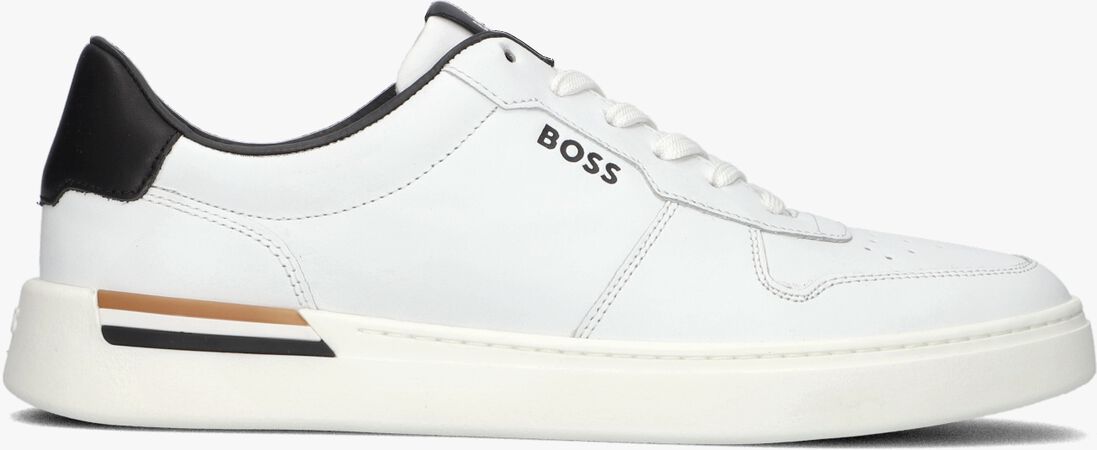 BOSS witte boss lage sneakers clint