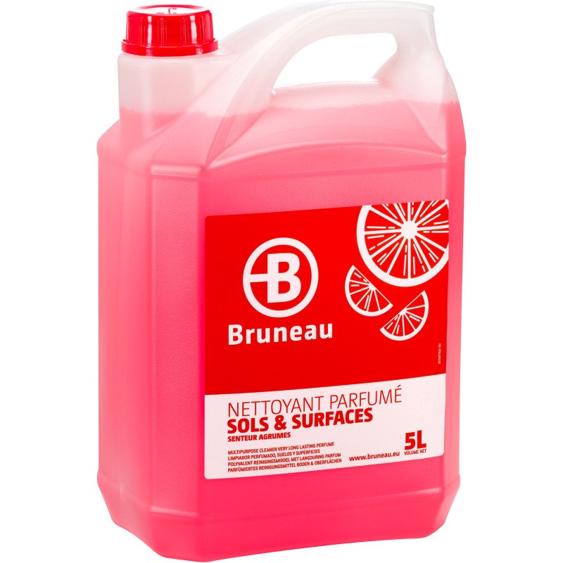 Nettoyant sols et surfaces Bruneau agrumes - Bidon de 5 L