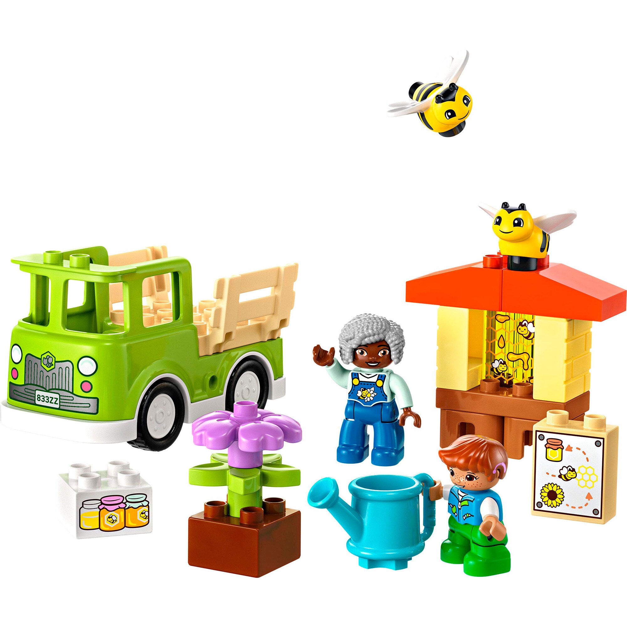 LEGO Konstruktionsspielzeug DUPLO Imkerei und Bienenstöcke