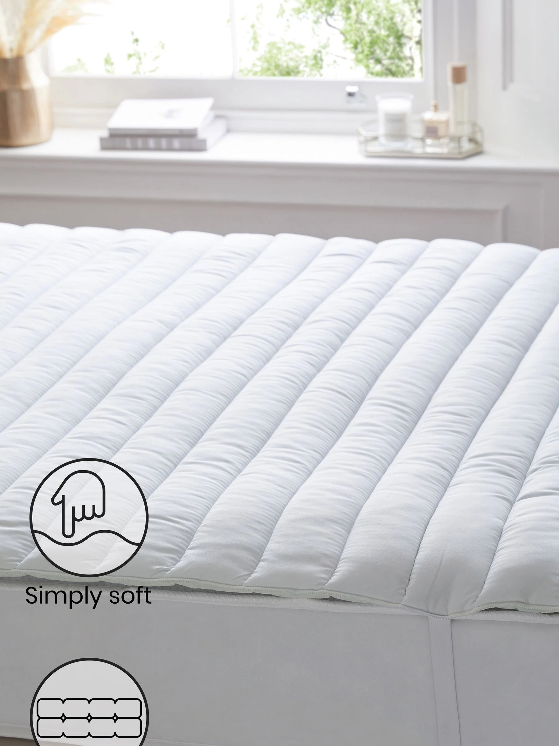 Simply Soft - Diepgevulde matrasbeschermer