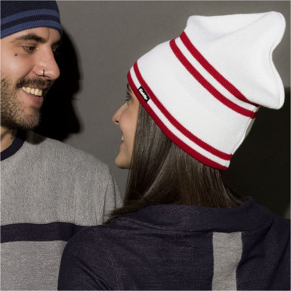 Bonnet ski EISBÄR NOXINO MÜ WHITE/RED