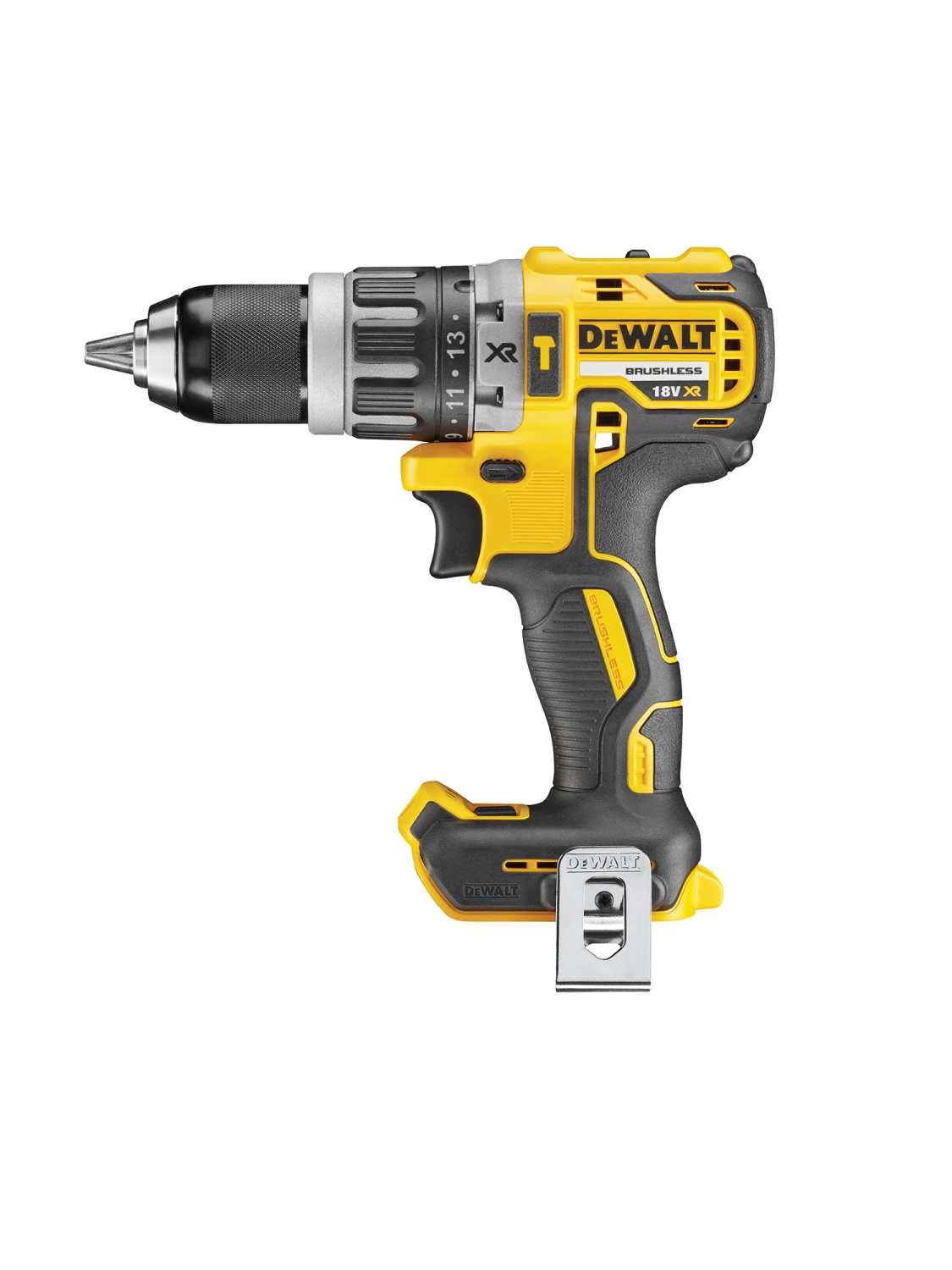DeWALT DCK2080P2T 18V Li-Ion accu klopboor- /schroefmachine (DCD796) & Haakse slijper (DCG405) combiset (2x 5.0Ah accu) in TSTAK - koolborstelloos
