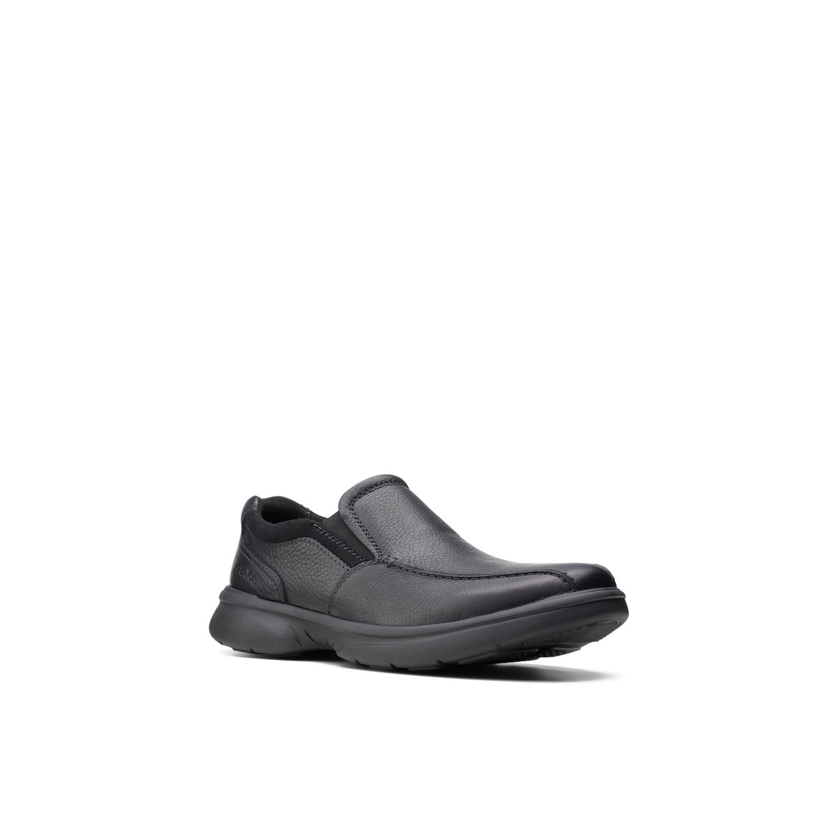 CLARKS-Bradley st-w-Chaussures décontractées - Talon plat - Noir