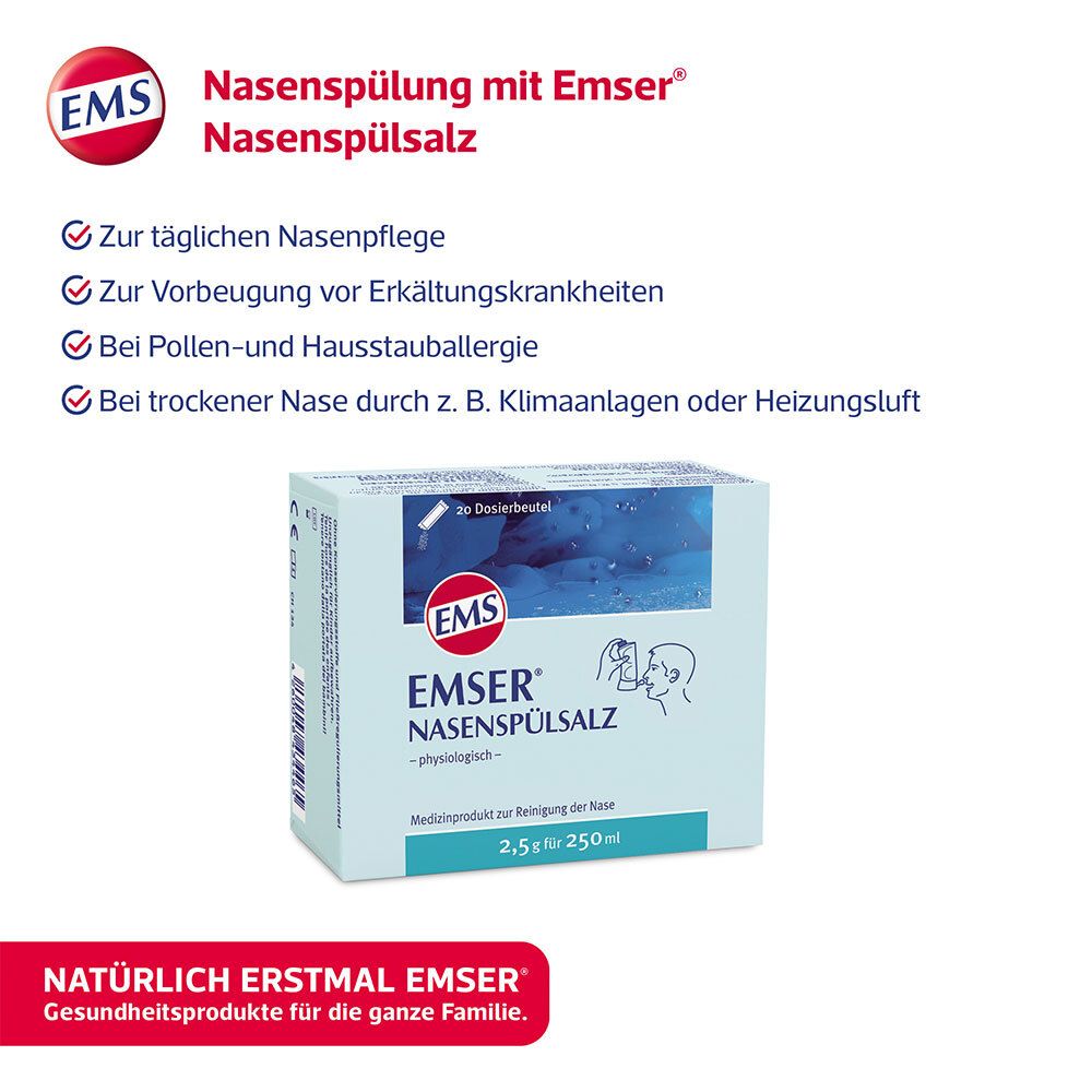 Emser® Nasenspülsalz