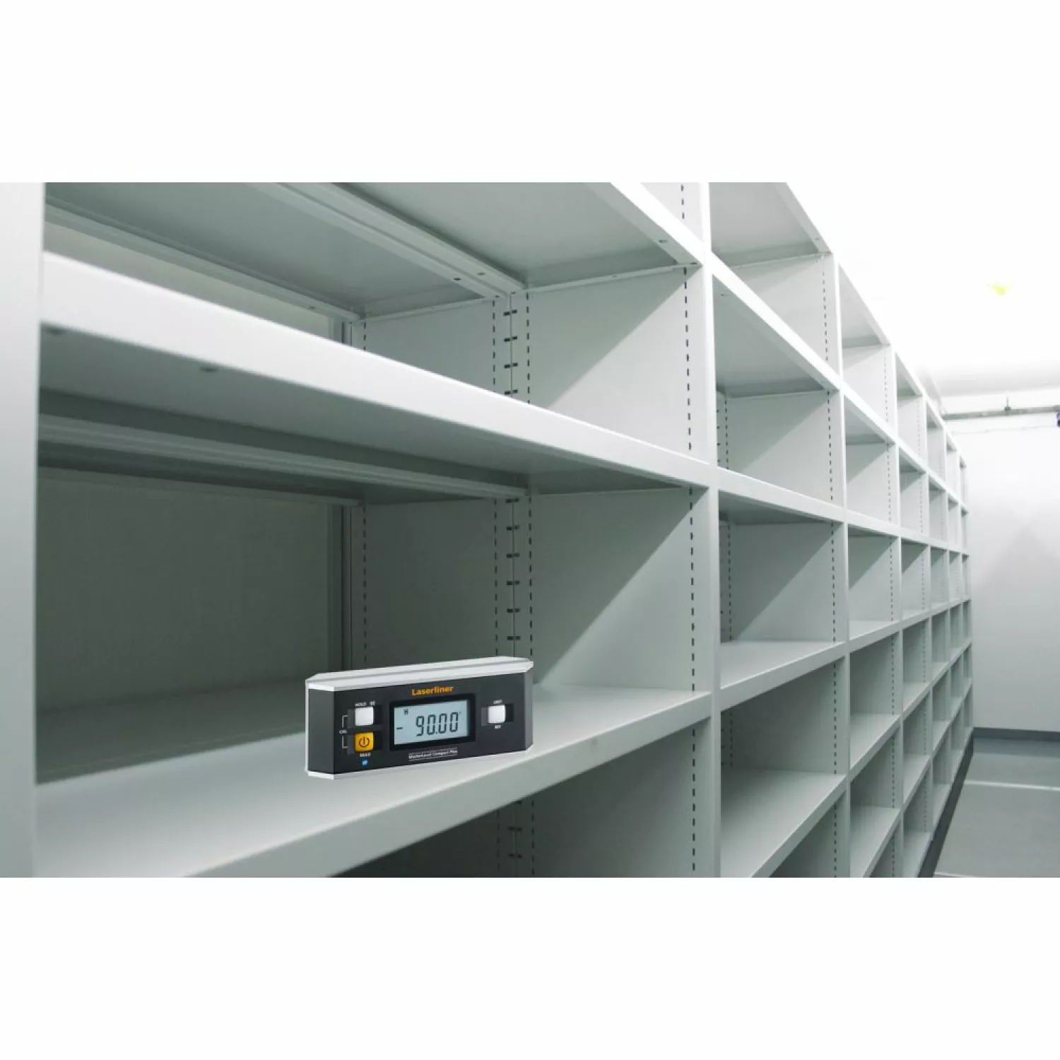 Laserliner MasterLevel Compact Plus Elektronische waterpas met v-groef - bluetooth - magnetisch